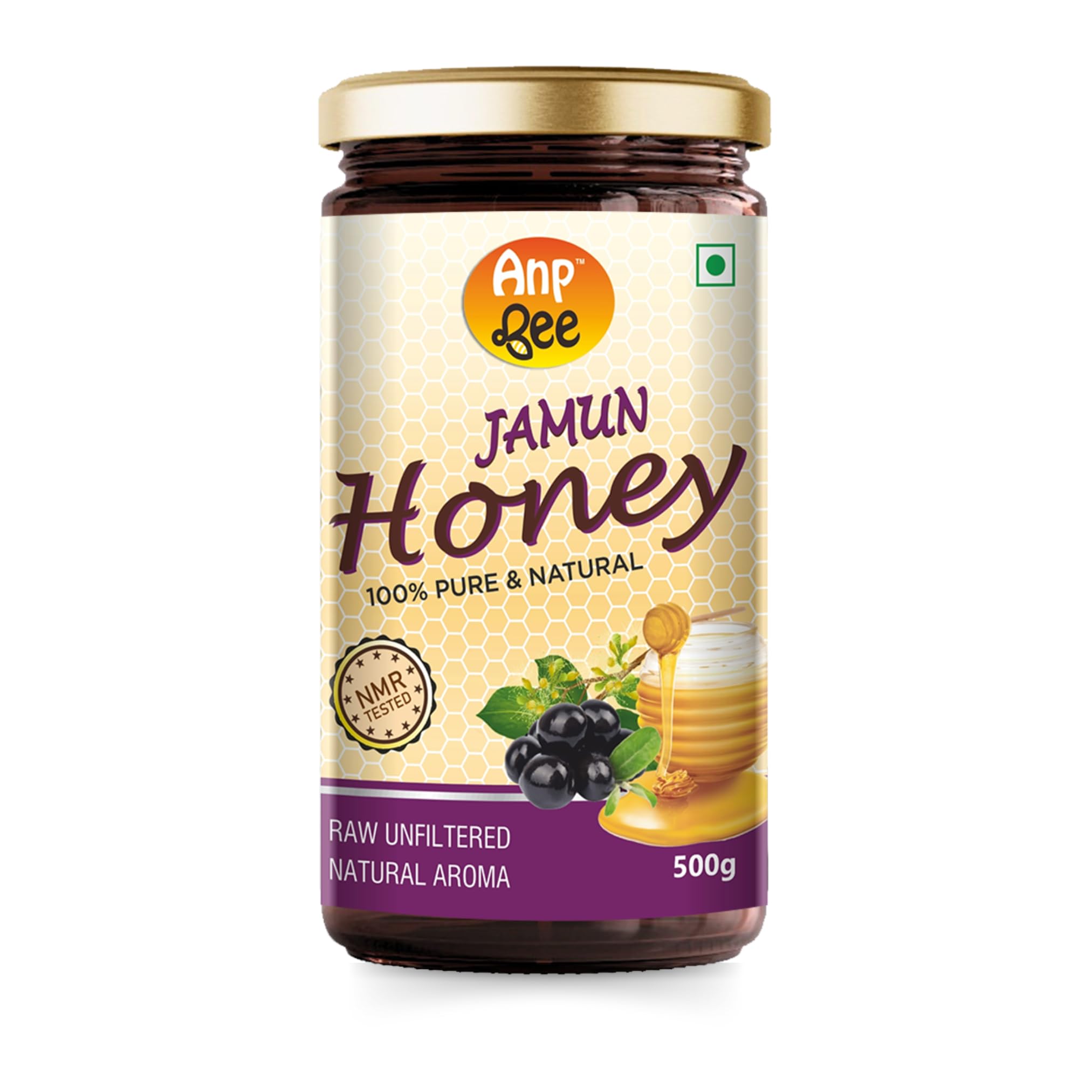 ANP BEE Raw Jamun Honey, 500g Bottle I NMR Tested, Raw Unpasteurized Natural Honey I Rich Source of Antioxident I Support Healthy Heart & Blood Pressure Levels I Pack of 1 (B0CJVGHWHH) Amazon Price History, Amazon Price Tracker