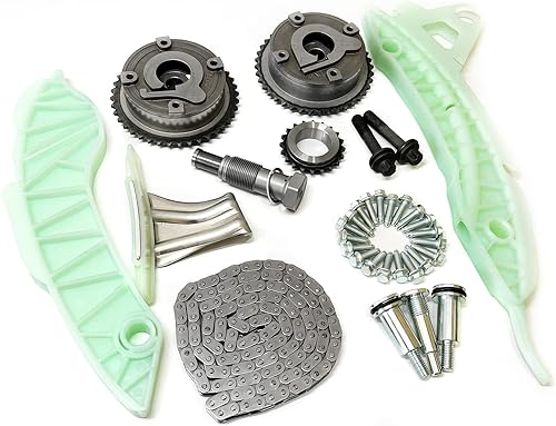 BLINTAC Kit de cadena de distribución VVT piñones, ajustadores de árbol de levas de repuesto para MINI COOPER R56 R57 R58 R61 R60 N16B16A N18B16A