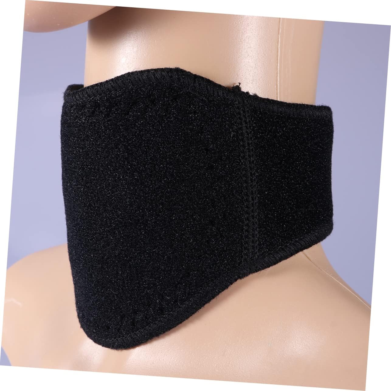 Magnetic Therapy Neck Brace Black Self Heating Neck Support Universal Size Collar Collar