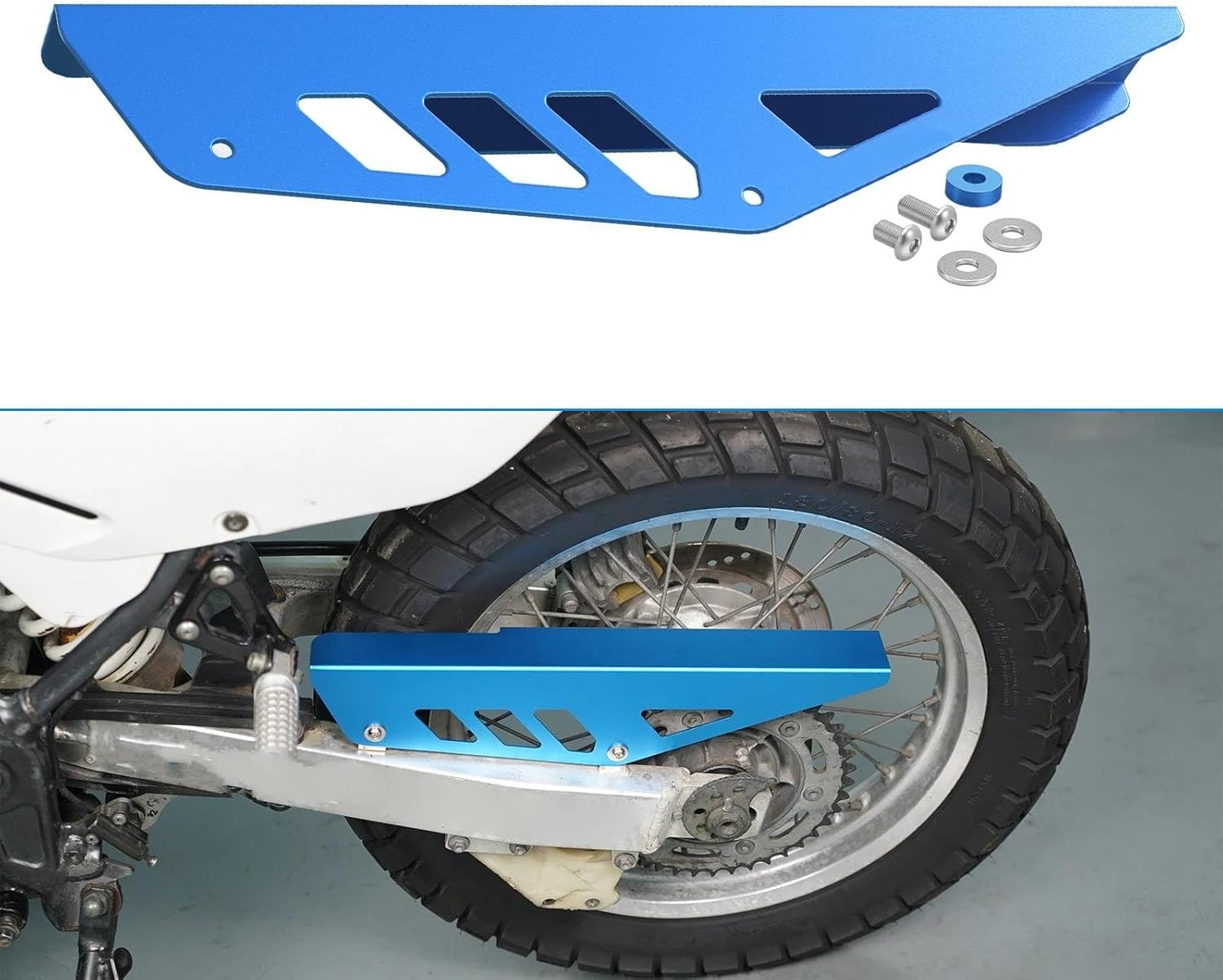 スプロケットガード チェーンガードカバープロテクター アルミ に適合する スズキ DR650 DR650S/SE DR650S DR