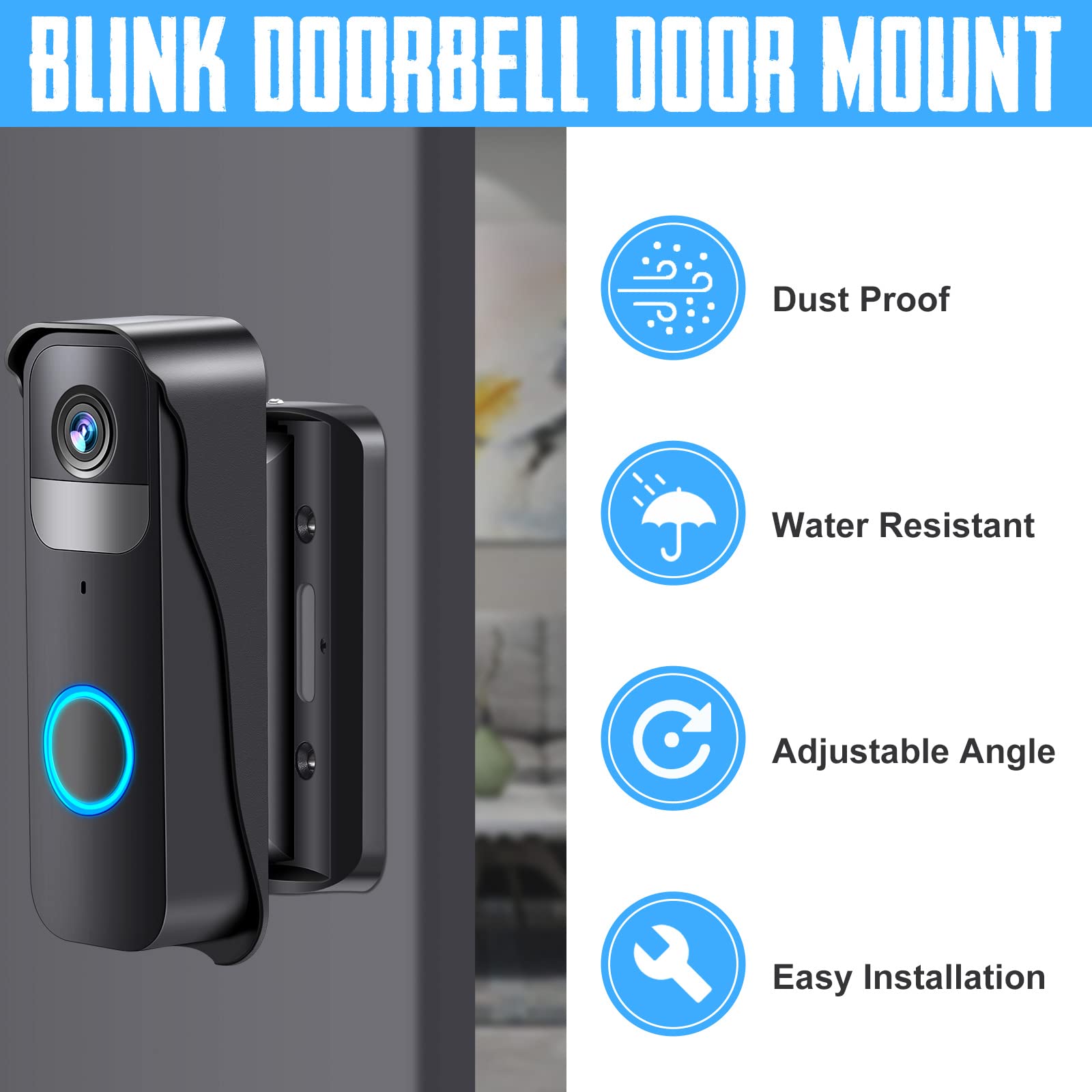 Supporto Protettivo Per Campanello Video Blink - Installazione Facile E Sicura - Foto 6