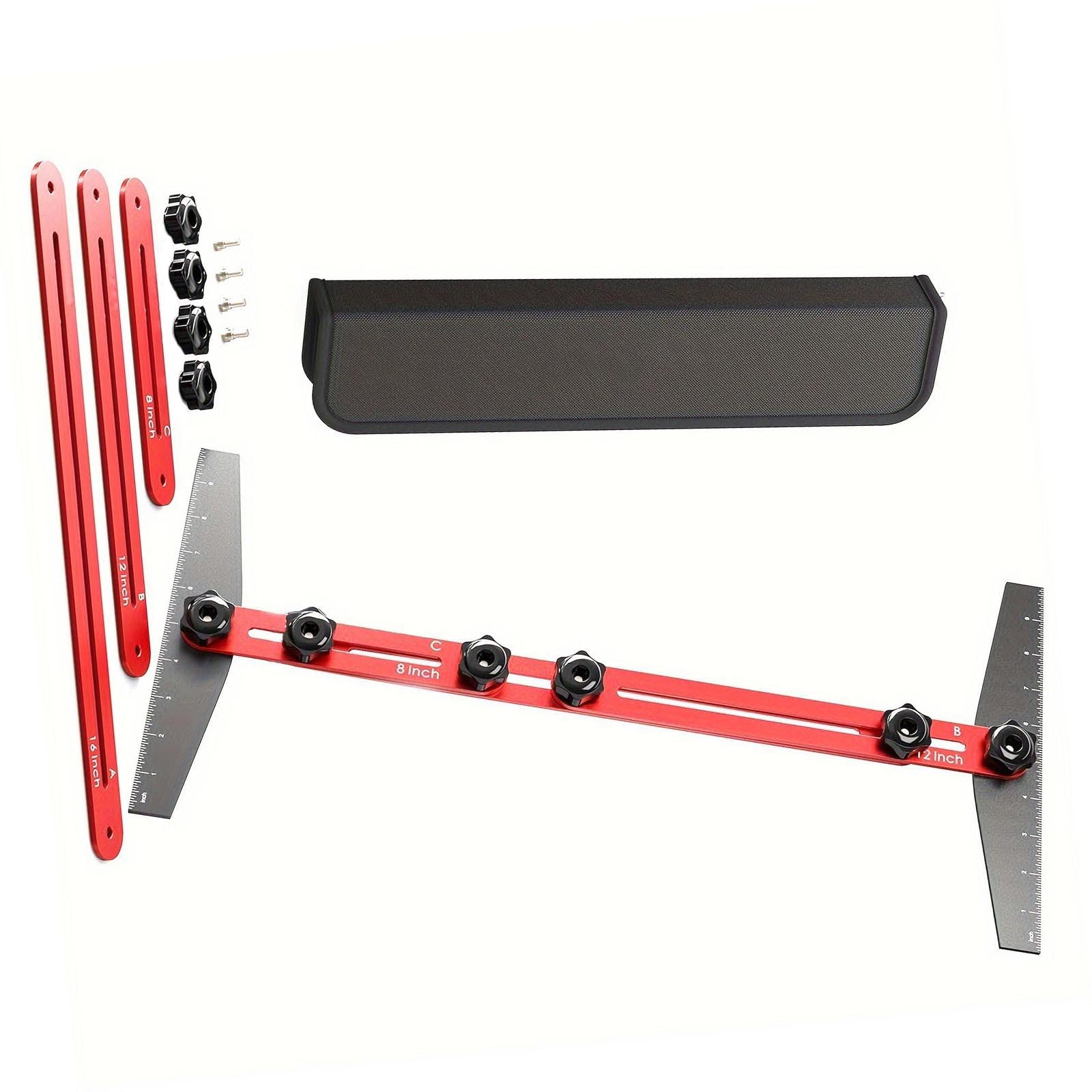 YHAILI Aluminum step measuring tool, used in woodworking measurement work and other construction undertakings