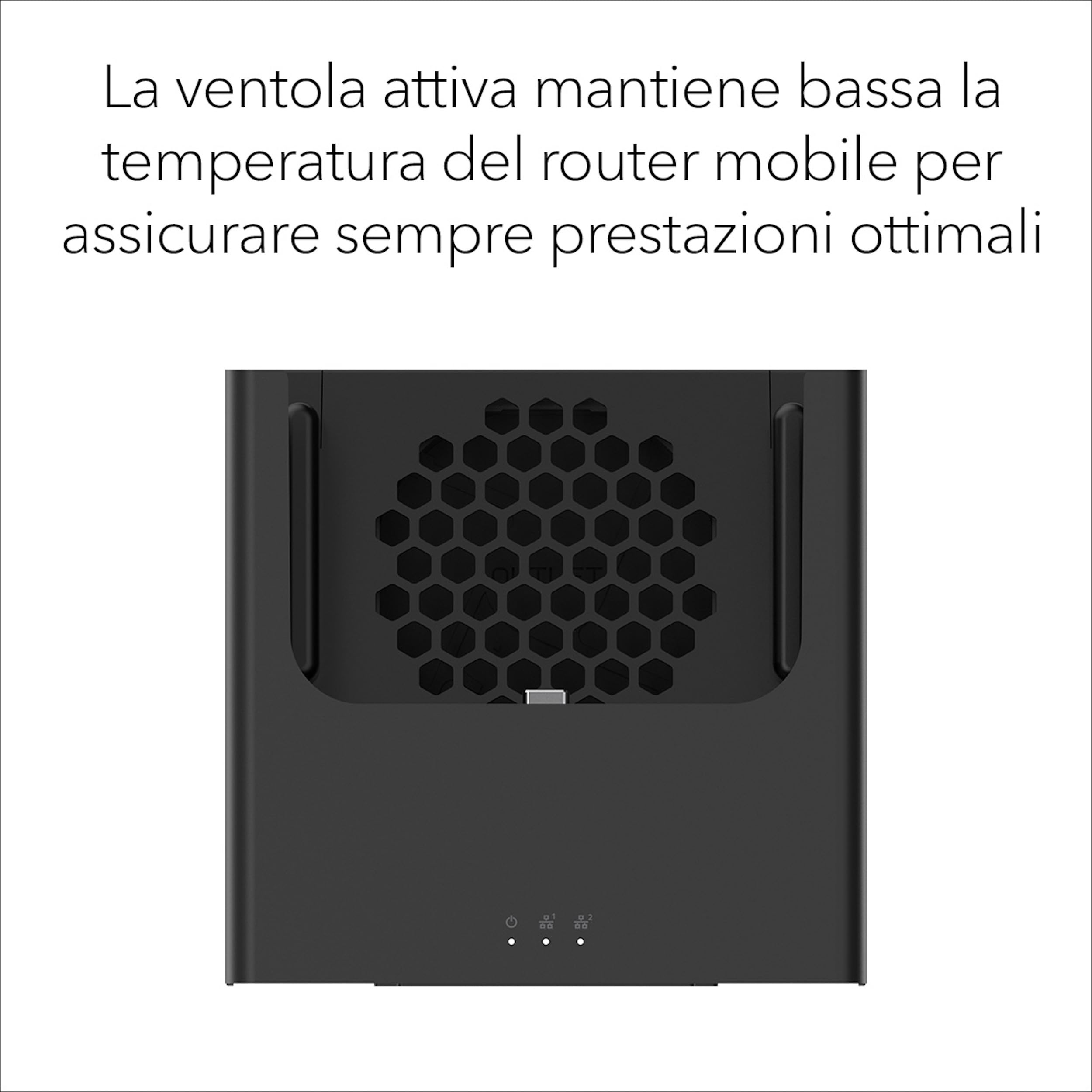 NETGEAR Nighthawk con 2 porte Gigabit Ethernet (MD200) – Alimentazione e connessioni cablate per il tuo router mobile Nighthawk M7 Ultra o Pro, M7, M6 Pro, M6 o M3