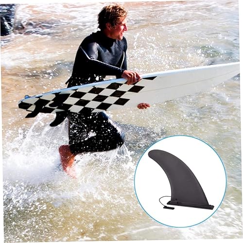 Miniatura 6 de Aleta de paddleboard extraíble para kayak, tabla universal de plástico, impermeable, accesorios inflables de pie, 8.5 x 7.1 x 1.4 pulgadas