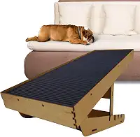 Rampa Pet Grande Antiderrapante com 4 níveis de regulagem com 60cm de altura