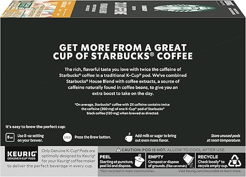 Miniatura 9 de Starbucks K-cup, Cápsulas de café con sabor