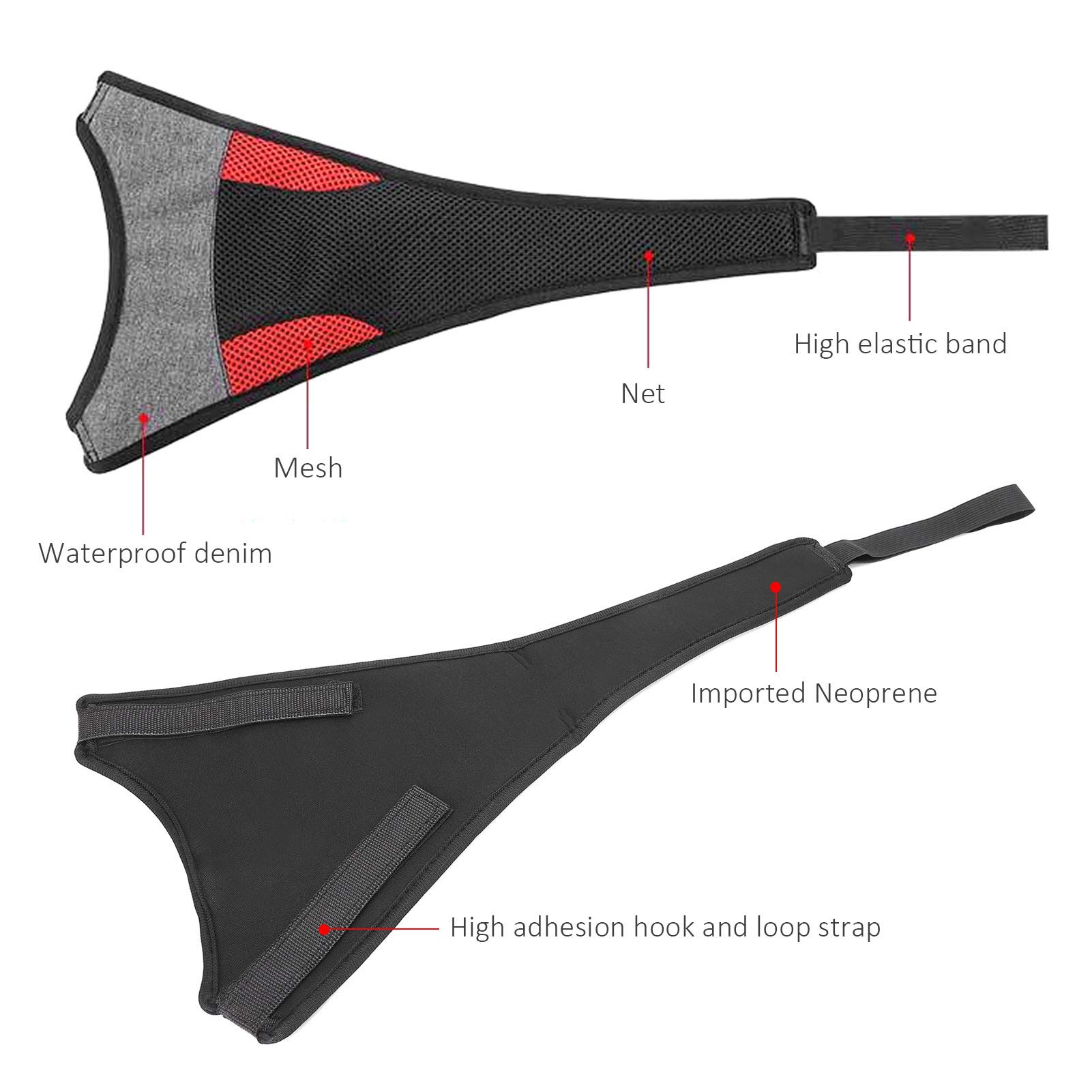 ROCKBROS Protezione Anti-sudore per Telaio Bici, Fascia Sudore per Bicicletta MTB, con Custodia Porta Cellulare, Para Sudore per Rulli Bici da Corsa Allenamento, Accessori Bici (Modello F