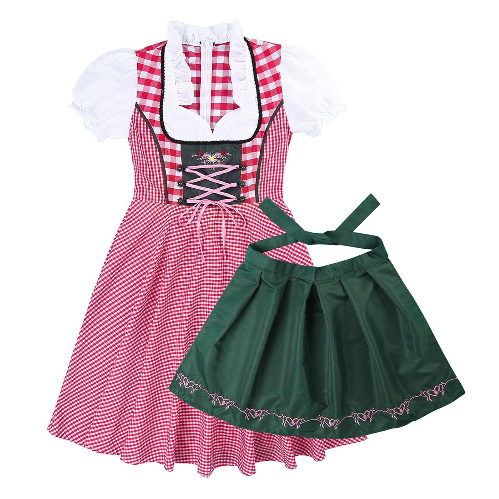 Coppia Di Costumi Di Carnevale Da Tirolesi O Bavaresi Per Oktoberfest - Foto 9