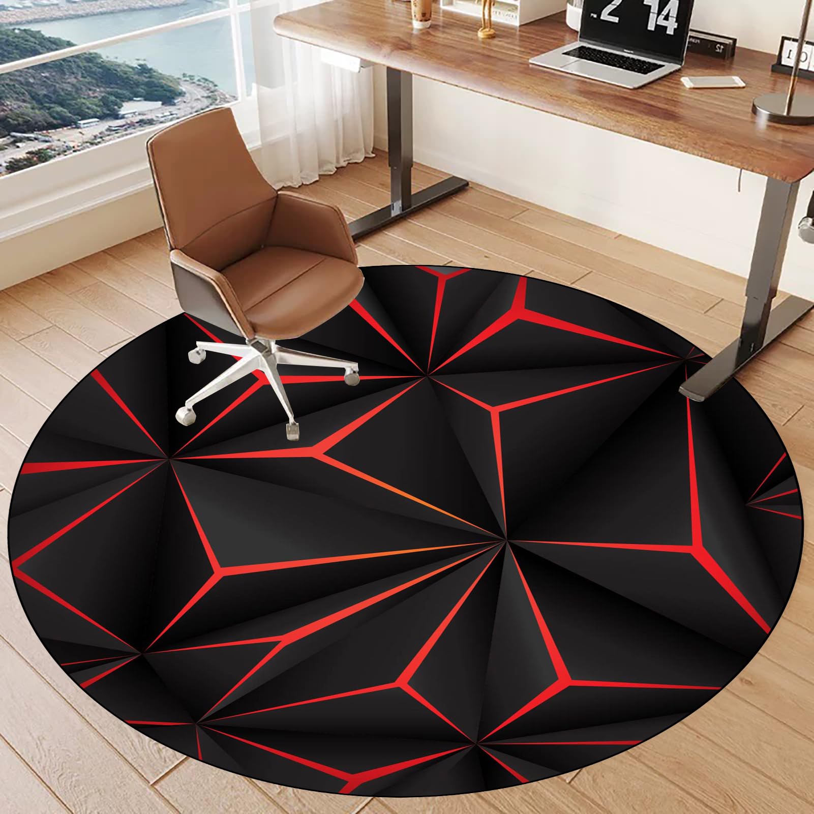 Tapete de escritorio para suelos de madera dura, tapete resistente para silla de oficina para suelos de pelo bajo, tapete grueso para silla de juegos, tapete protector de alfombra para parquet