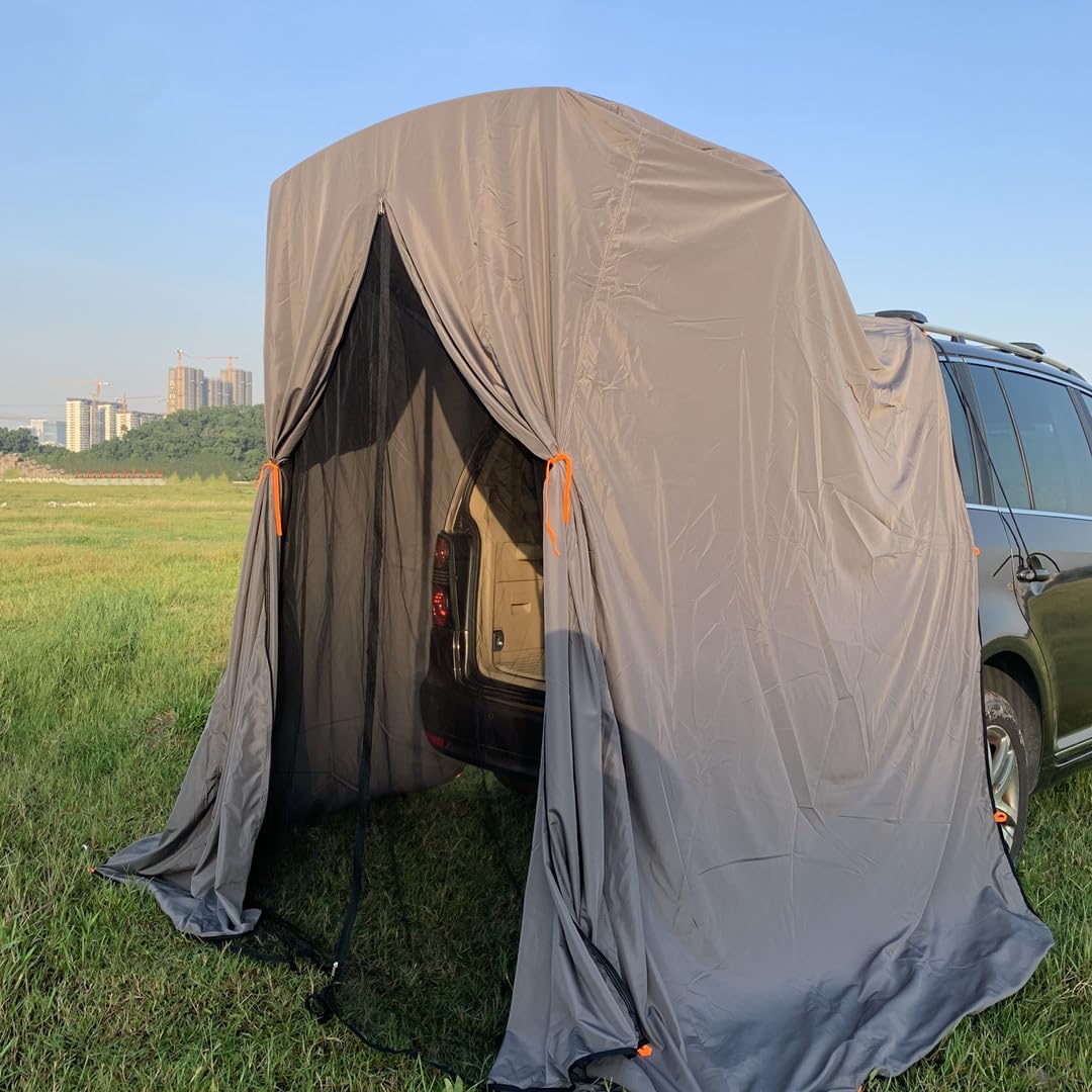 Tenda Da Doccia/Spogliatoio Per SUV - Impermeabile, 1.5x1.5x2.3 M, Con Picchetti, Per Spiaggia, Campeggio, Bici