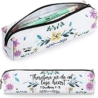 Vista 18 de Mr. Pen - Bonito Estuche para Lápices, Diseño de Otoño, Estuche Multiusos de Lona para la Biblia