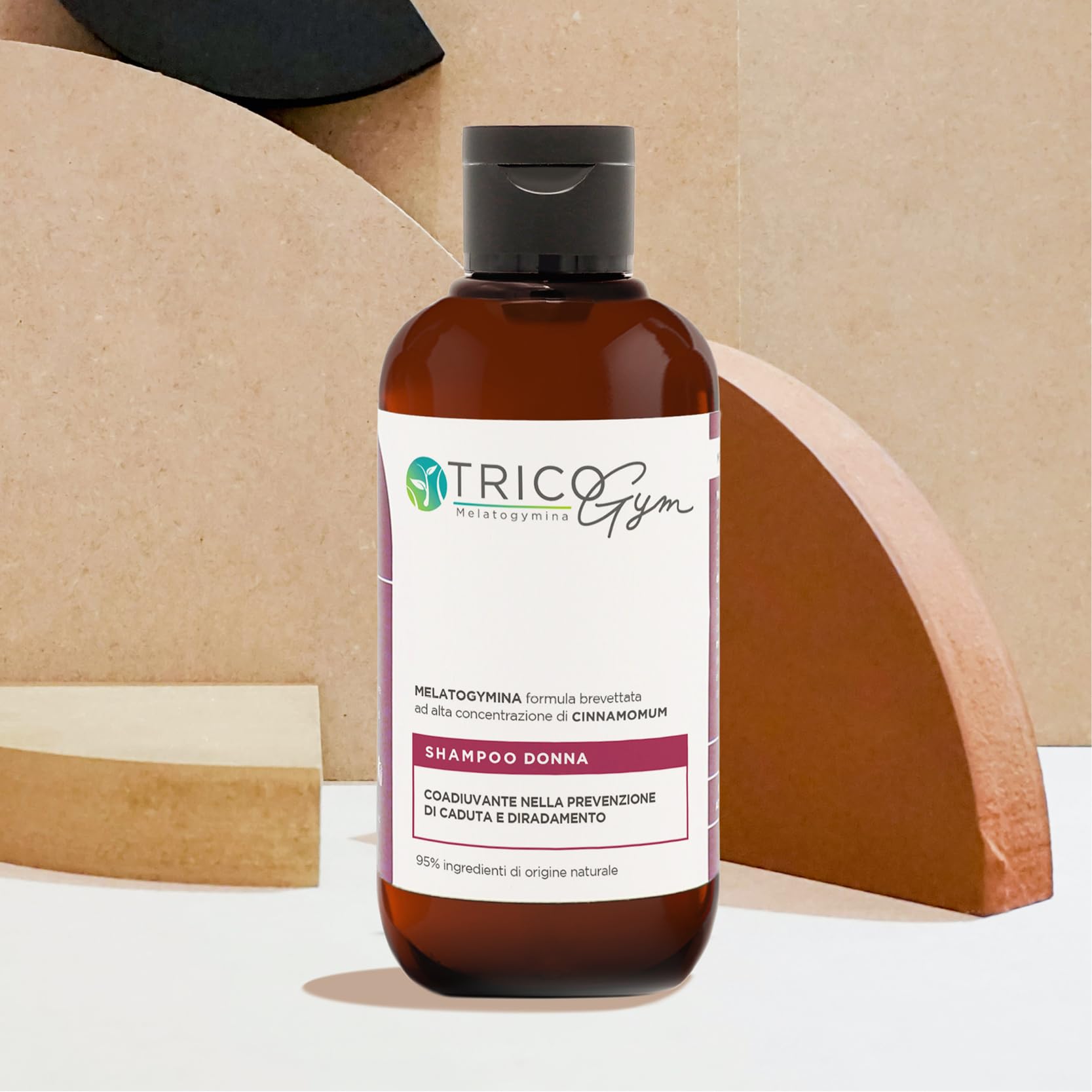 Tricogym Women's Anti-Hair Loss and Thinning Shampoo, Hair Loss Shampoo with Melatogymine, 95% natural ingredients - Image 4