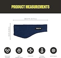 Vista 16 de Turtle Fur Bang Band - Diadema de forro polar Chelonia 150 Negro