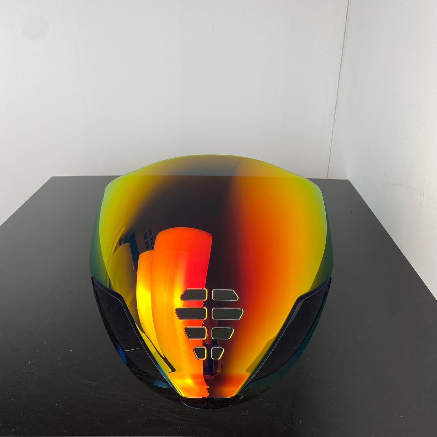 IC-06 Helmet Visor Face Shield Replacement, UV Protective Scratch-Resistant helmet Shield for ICON Airflite (Revo Deep Red)