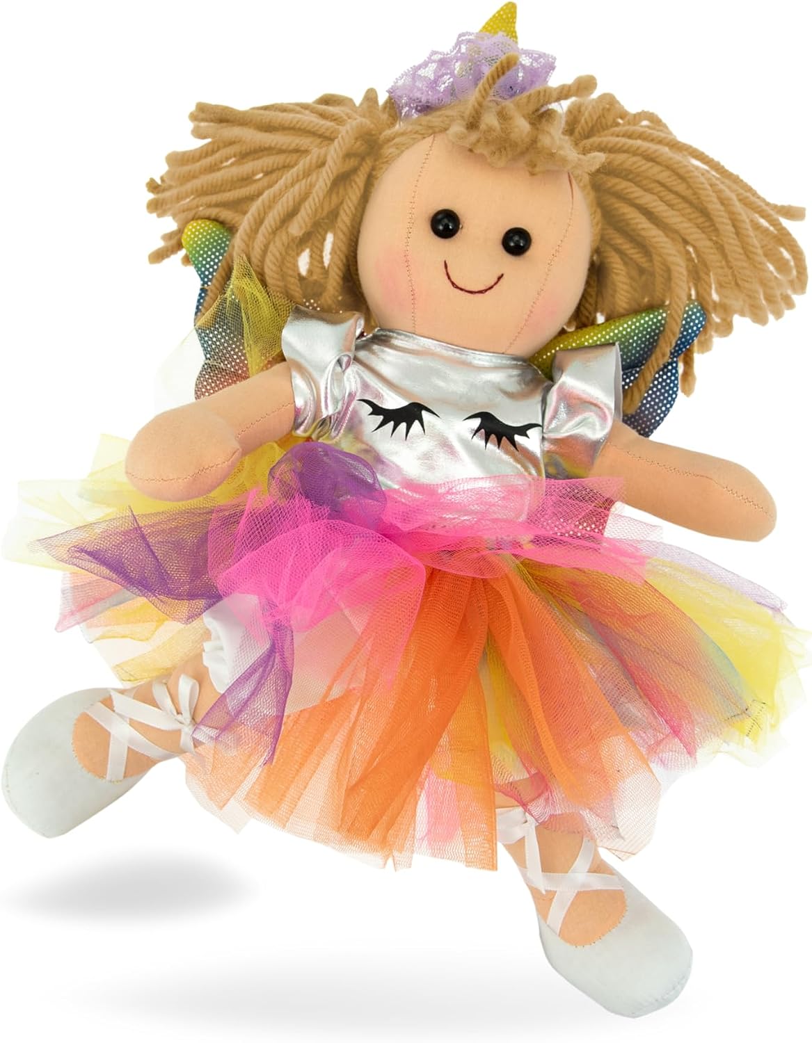 General Trade Theorem Stretcher BAMBOLA 35 CM in PEZZA Unicorn with Voice 68000