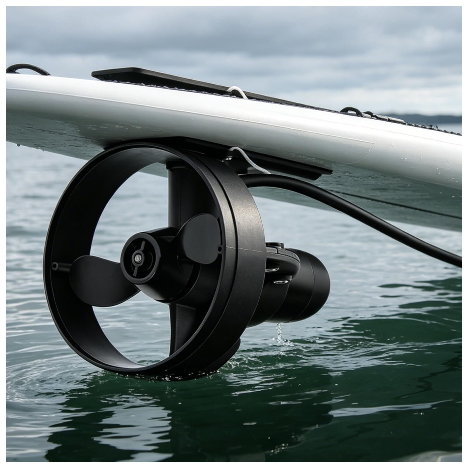 liuyunfeiGL Electric Surfboard for Adult, 12V 288Wh Underwater Thruster with Remote, 5 km/h Max Speed Jet Powered Surfboard Kit, for Paddle Board Kayak Fishing Boat, 20Ah Battery, 1.5H Runtime