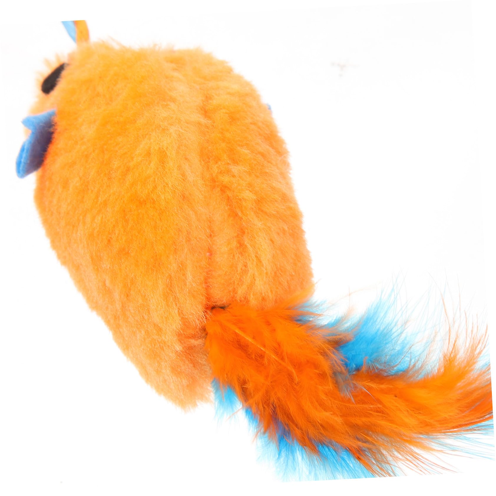 Yardwe Interactif Chat avec Souris Peluche et Clochette Plastique Balle à Mâcher pour Amusant pour Chat Intérieur