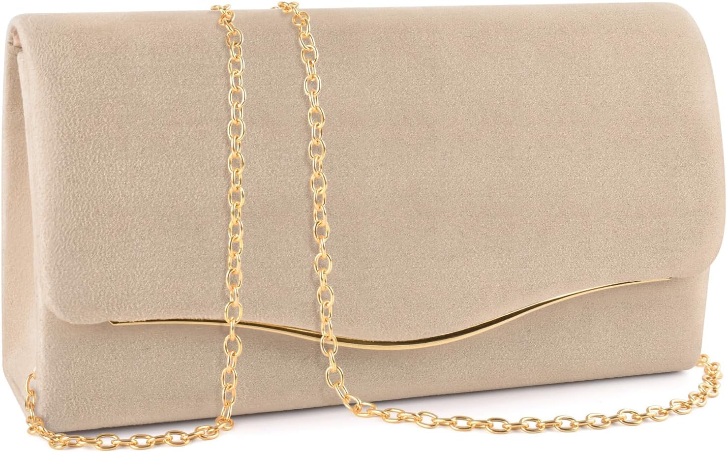 TINDTOP Clutch Purses for Women Evening Handbags for Formal Wedding Party Cocktail Prom Crossbody Shoulder Envelope Bag