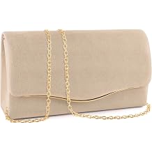 TINDTOP Clutch Purses for Women Evening Handbags for Formal Wedding Party Cocktail Prom Crossbody Shoulder Envelope Bag