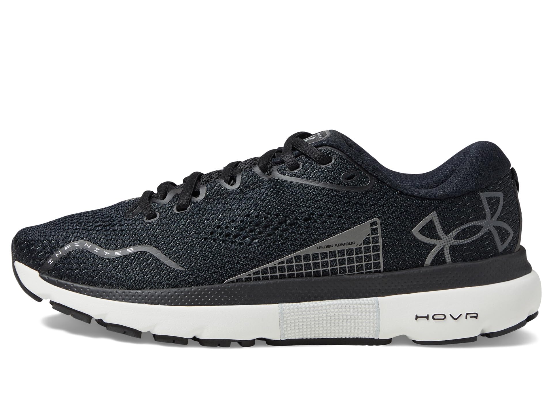 Under Armour UA HOVR Infinite 5, Performance Tecnica Uomo, Nero, 42 EU