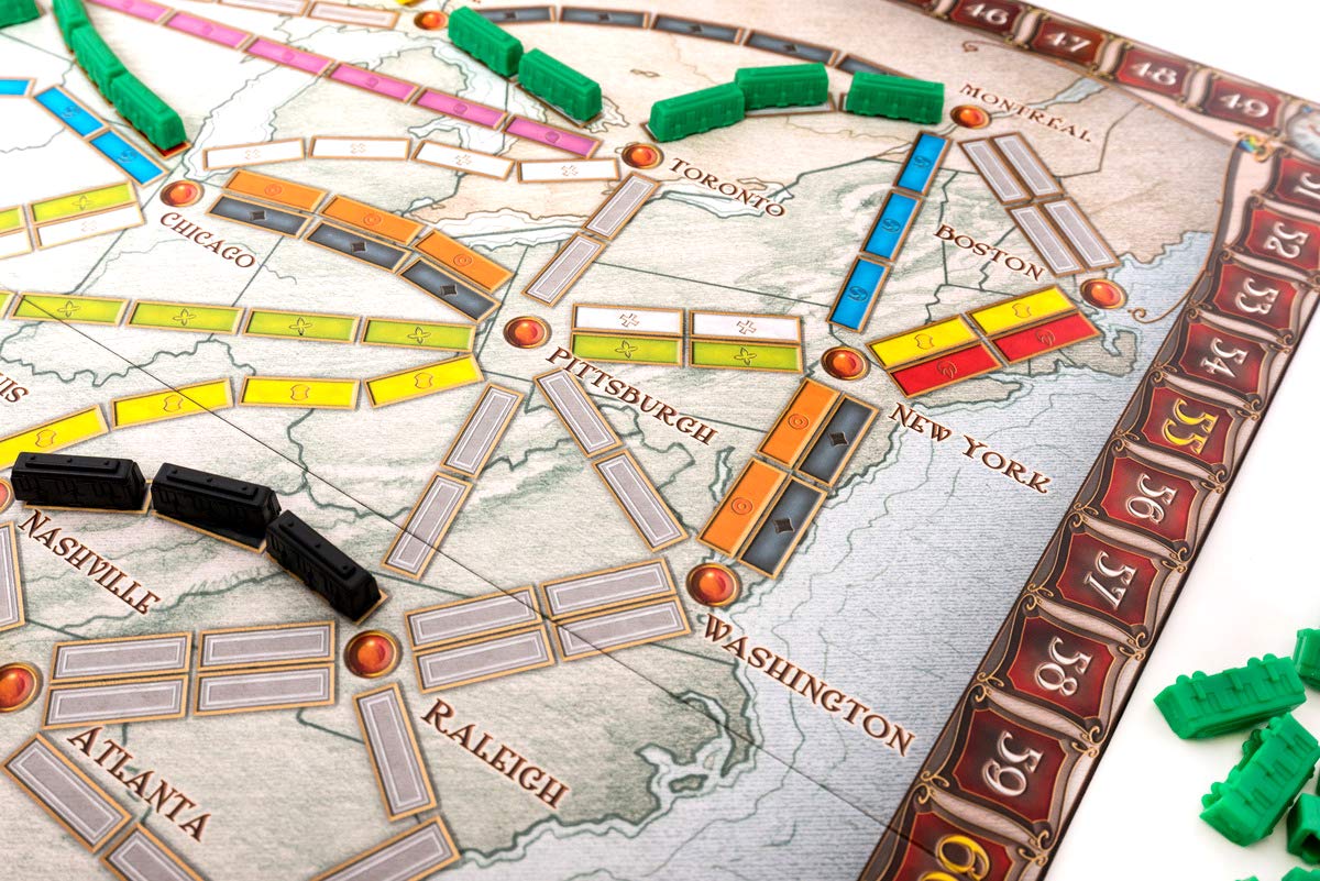 Days of Wonder Gioco da tavolo Imbarco Treno: USA - 2-5 giocatori, A partire da 8 anni