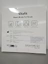 Vitafit Smart Bathroom Scale Body Weight, App Sync 13 Body Composition, 400lb in 0.1lb Precision, White LED, Silver gallery image