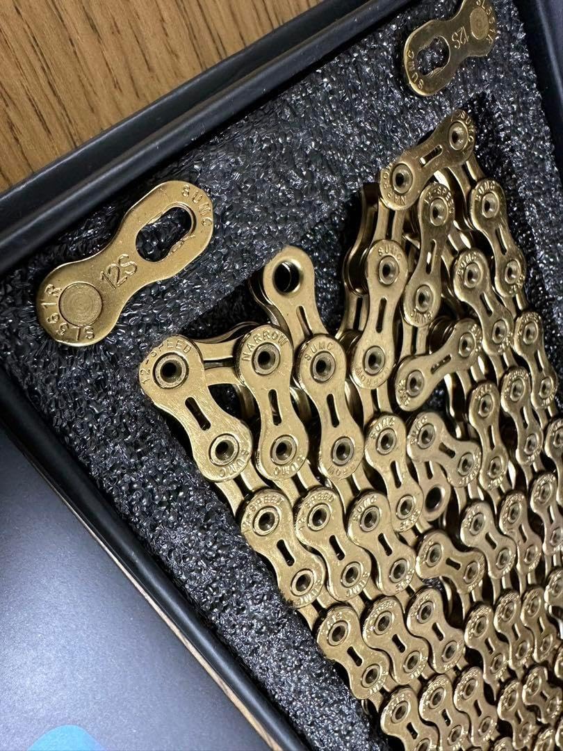 SUMC 最上級SX12SL ゴールド 自転車　ギア12速用チェーン SUMC 最上級SX12SL ゴールド 自転車 ギア12速用チェーン SX12SL