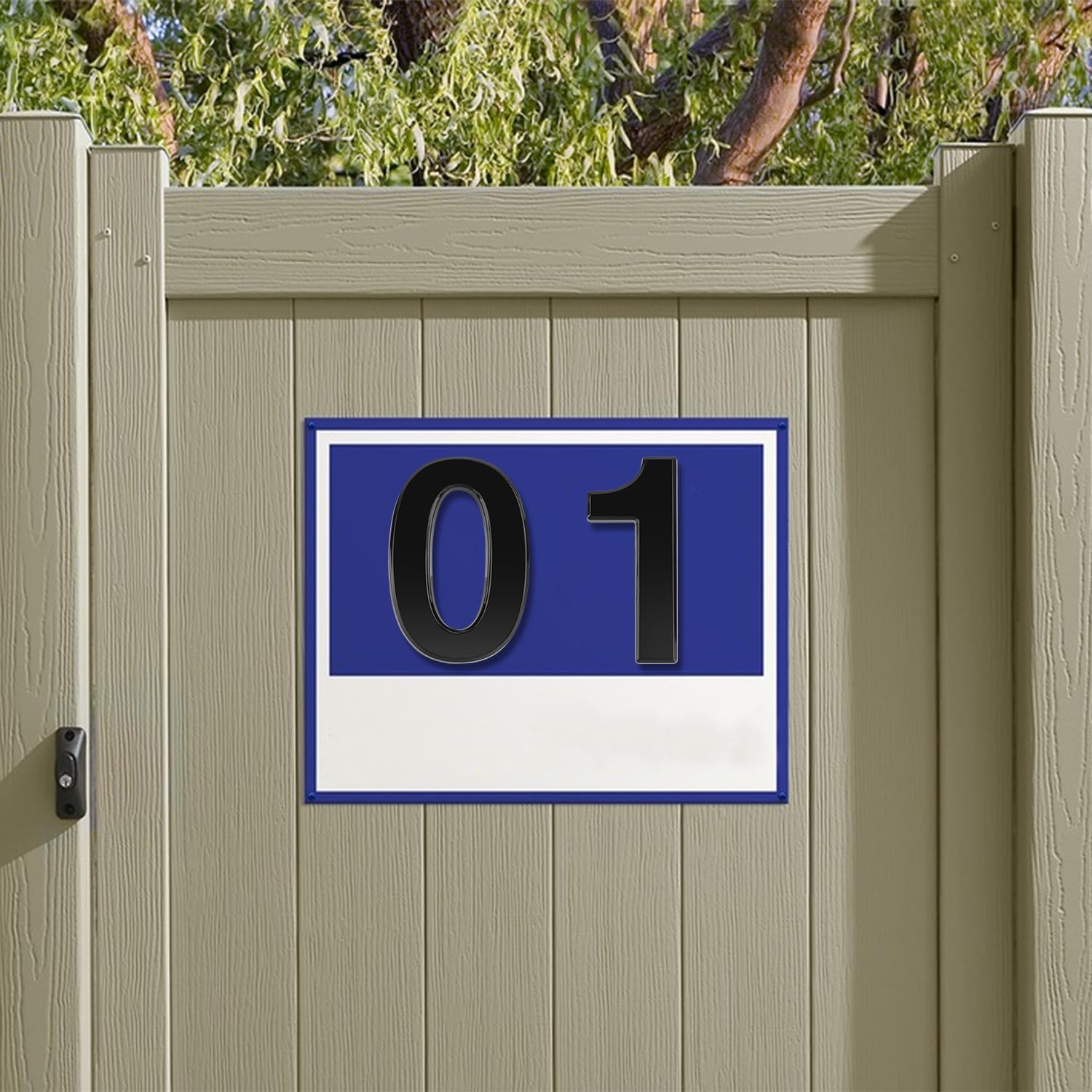 4 Inch House Number Self adhesive House Numbers Mailbox Numbers Modern House Numbers for Outside Black House Address Numbers Door Numbers for House Apartments Office Hotel Room (Black, 2)