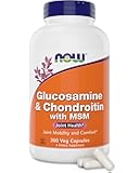 Now Glucosamine & Chondroitin with MSM, 300 Capsules