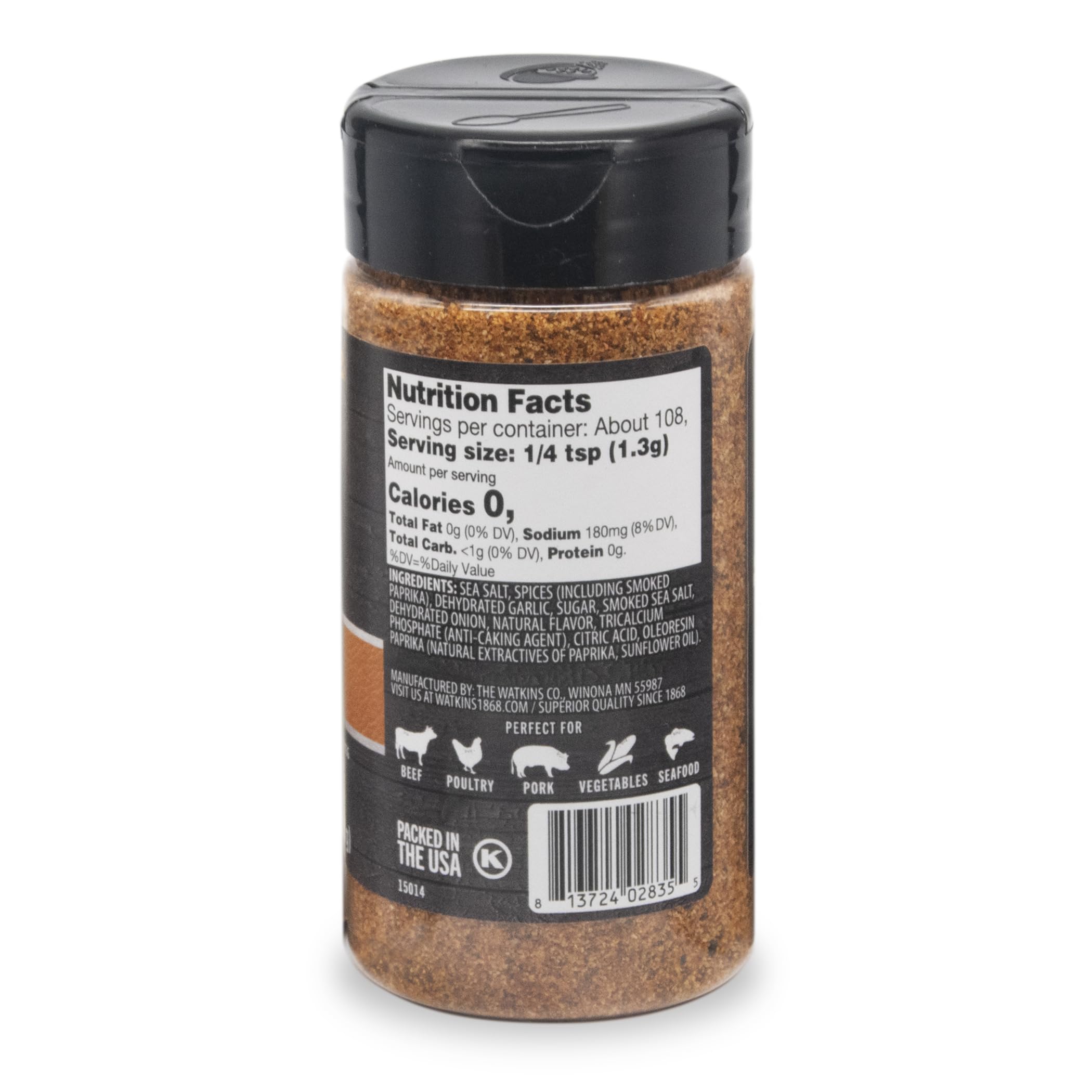 Watkins Rancher's Allzweck-Gewürz & Reiben, 140 ml