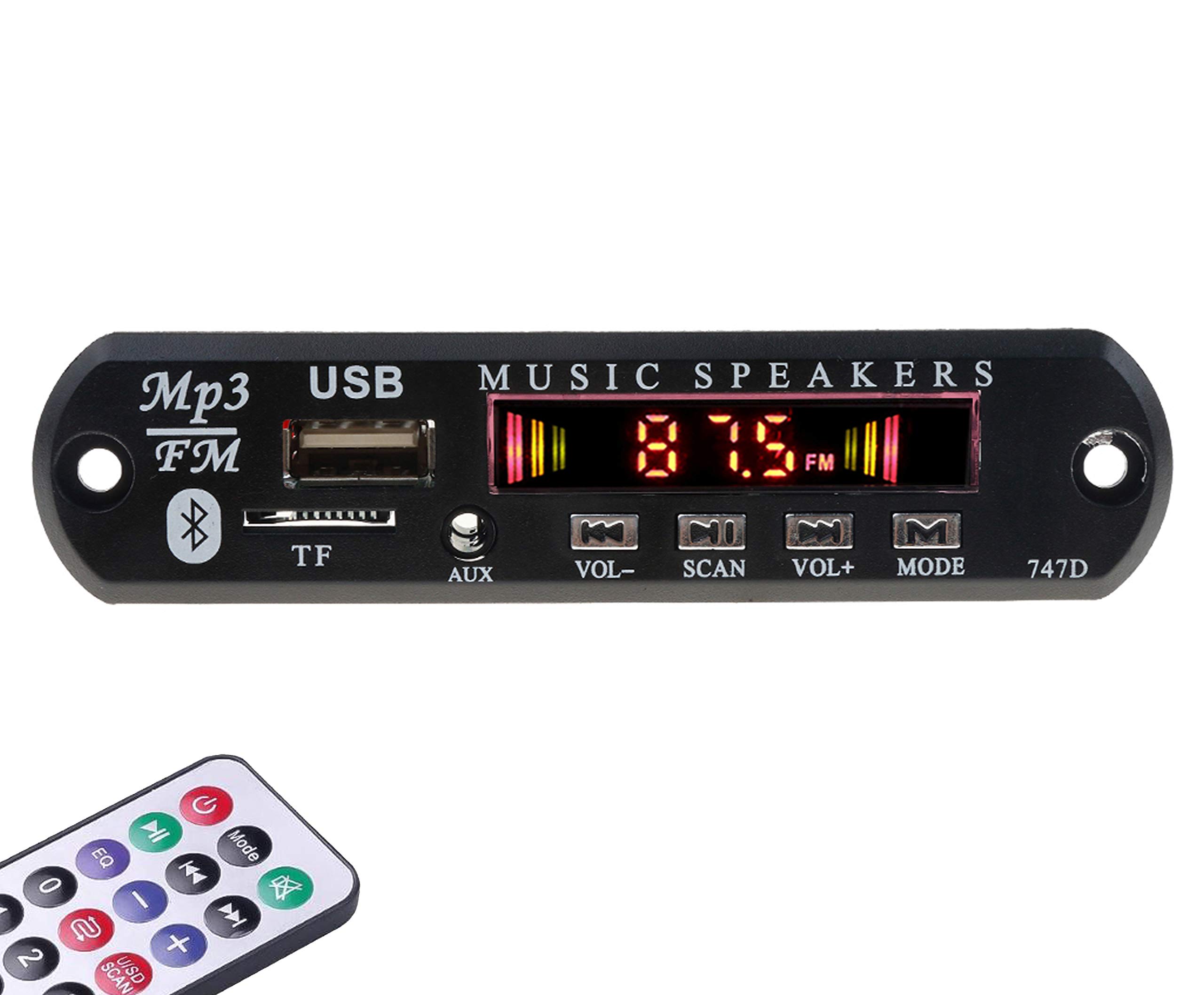 Gadget Hero's Wireless Bluetooth MP3 WMA Decoder Board Audio Module Support USB TF FM AUX Audio Radio Module AM4-image-20