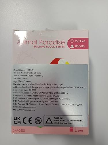 Miniatura 10 de Conjunto de bloques de construcción micro animales para niños y adultos para decoración del hogar y la oficina KLJM-10 (cerrojo, 270 piezas)
