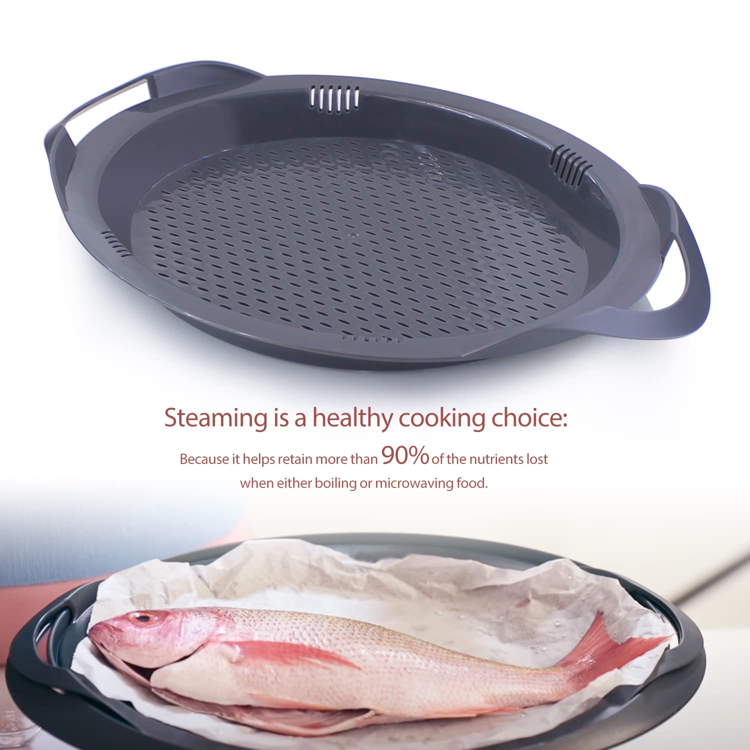 Coperchio Varoma, resistente al calore, resistente al calore, accessorio compatibile con materiale di qualità alimentare, mantiene il calore per Bimby TM6 TM5 TM31