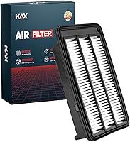 Vista 22 de KAX Filtro de aire de motor premium, GAF025 (CA4309) Reemplazo para Murano, Maxima, Pathfinder, QX60, G35 FX35, Altima, Impreza, filtro con vida