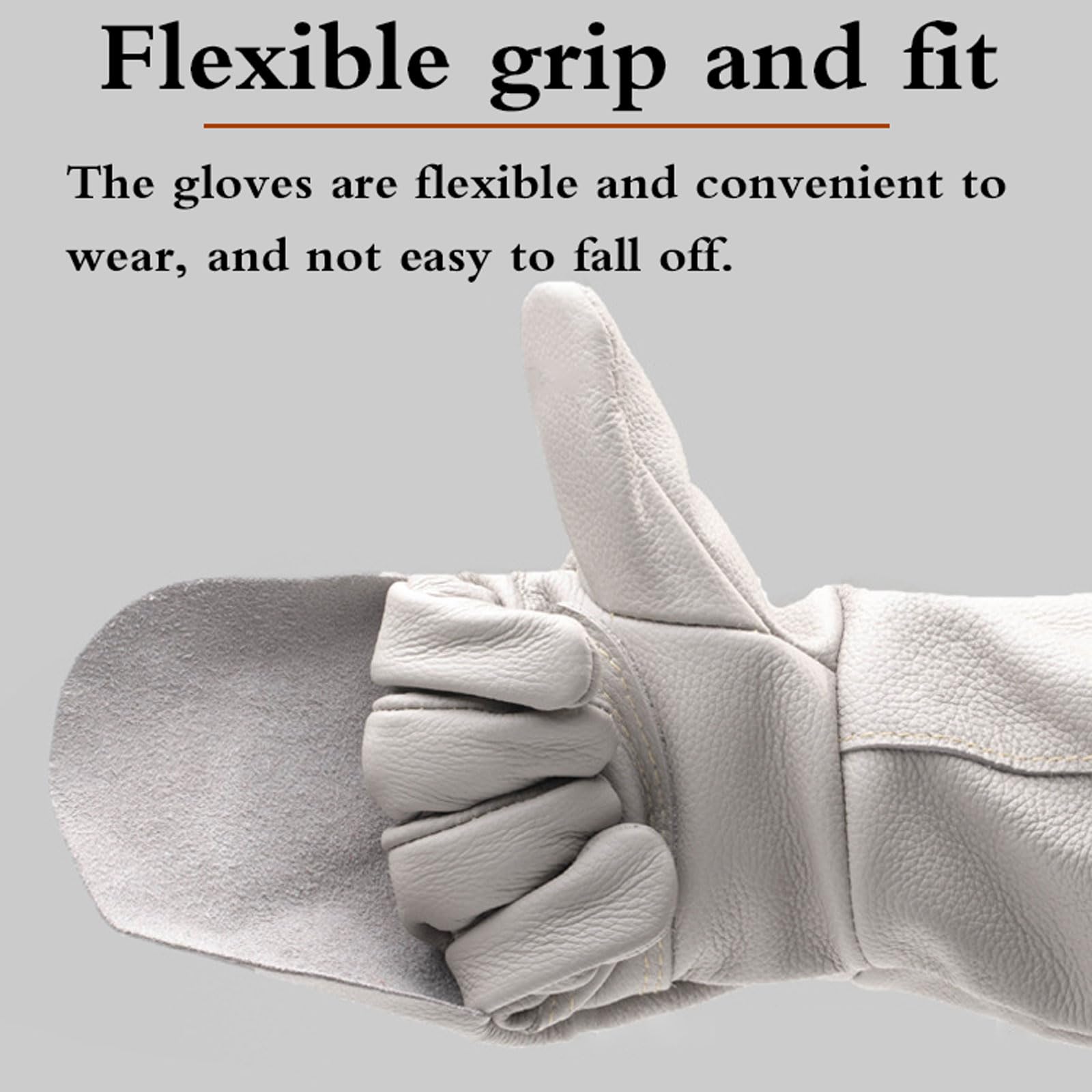 Gants de Manipulation d'animaux,Anti-Morsure De Sécurité Mordre Gants,Gants de Jardinage à Manches Longues,Résistant à l'usure,Anti-crevaison,imperméable,pour Chat,Chien,Oiseau,bétail