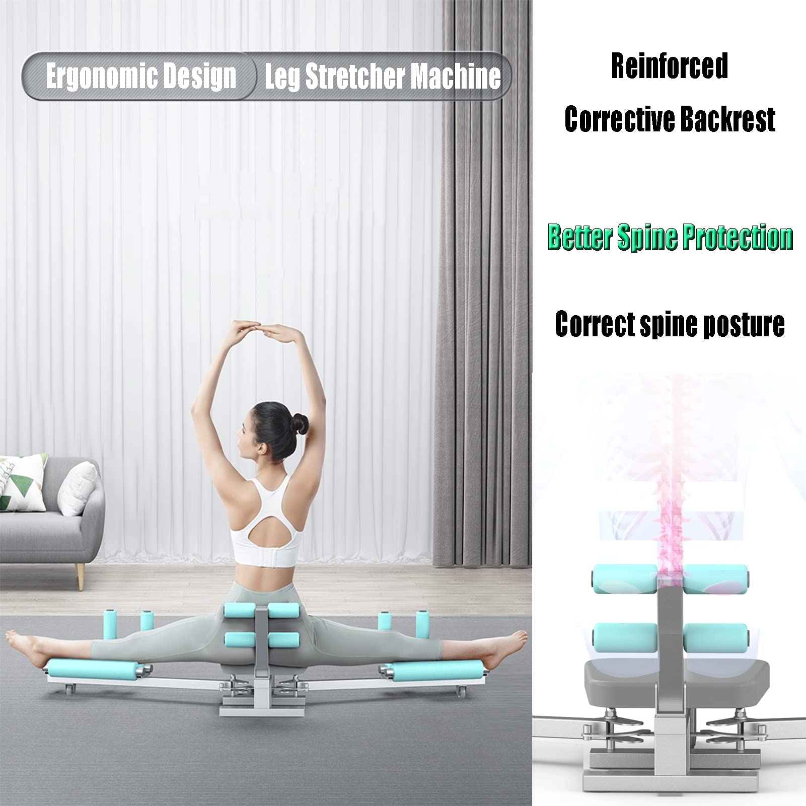 レッグストレッチャー 開脚 ストレッチャー レッグスライダー 開脚マシーン レッグストレッチャーマシン頑丈なトレーナーストレッチャーレッグスプリットマシン Amazon.co.jp: レッグストレッチャー 開脚 ストレッチャー レッグス