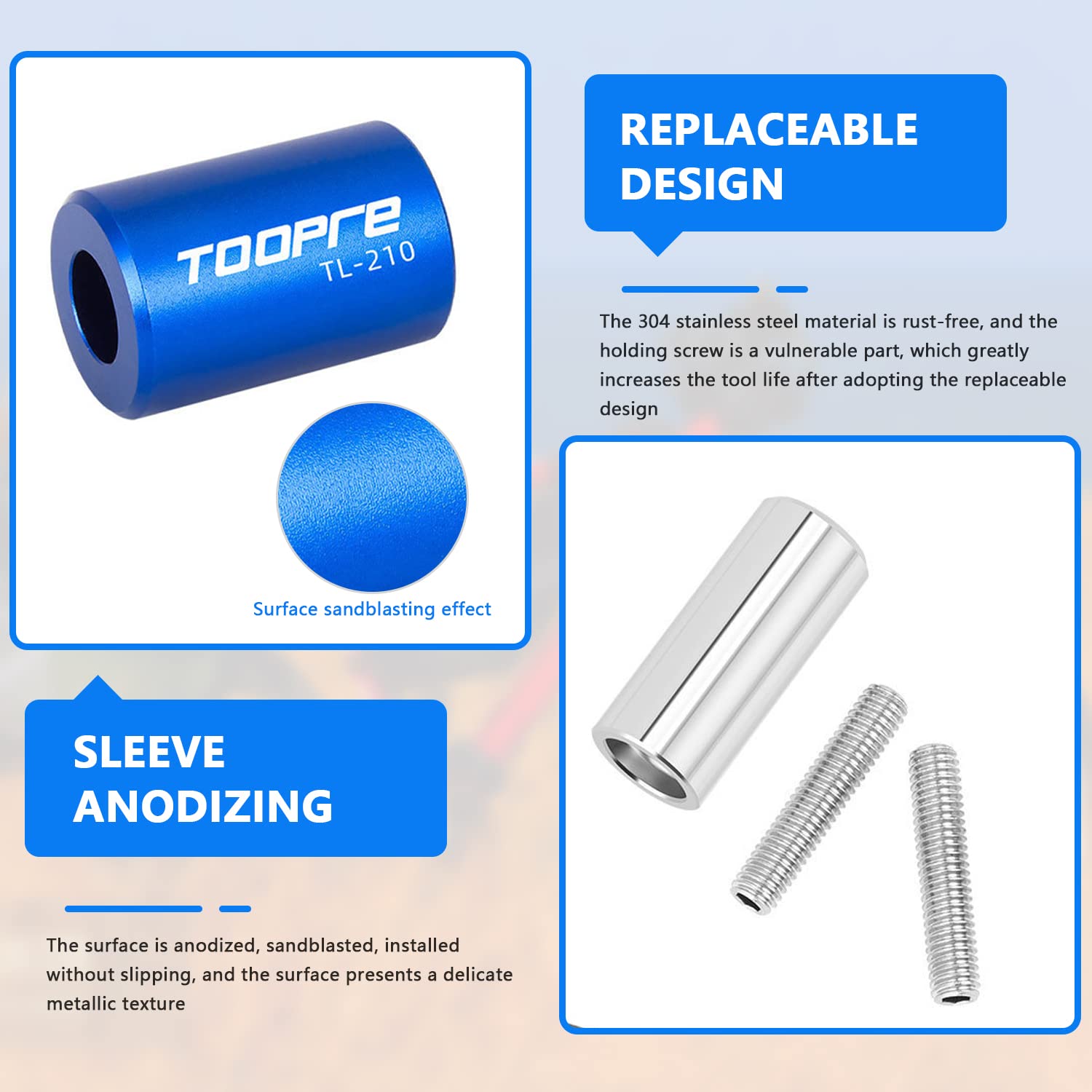 TerchPilet Fahrrad-Sternmuttern Set - 9-teilig Für MTB, Rennrad & BMX - Langlebiger Stahl
