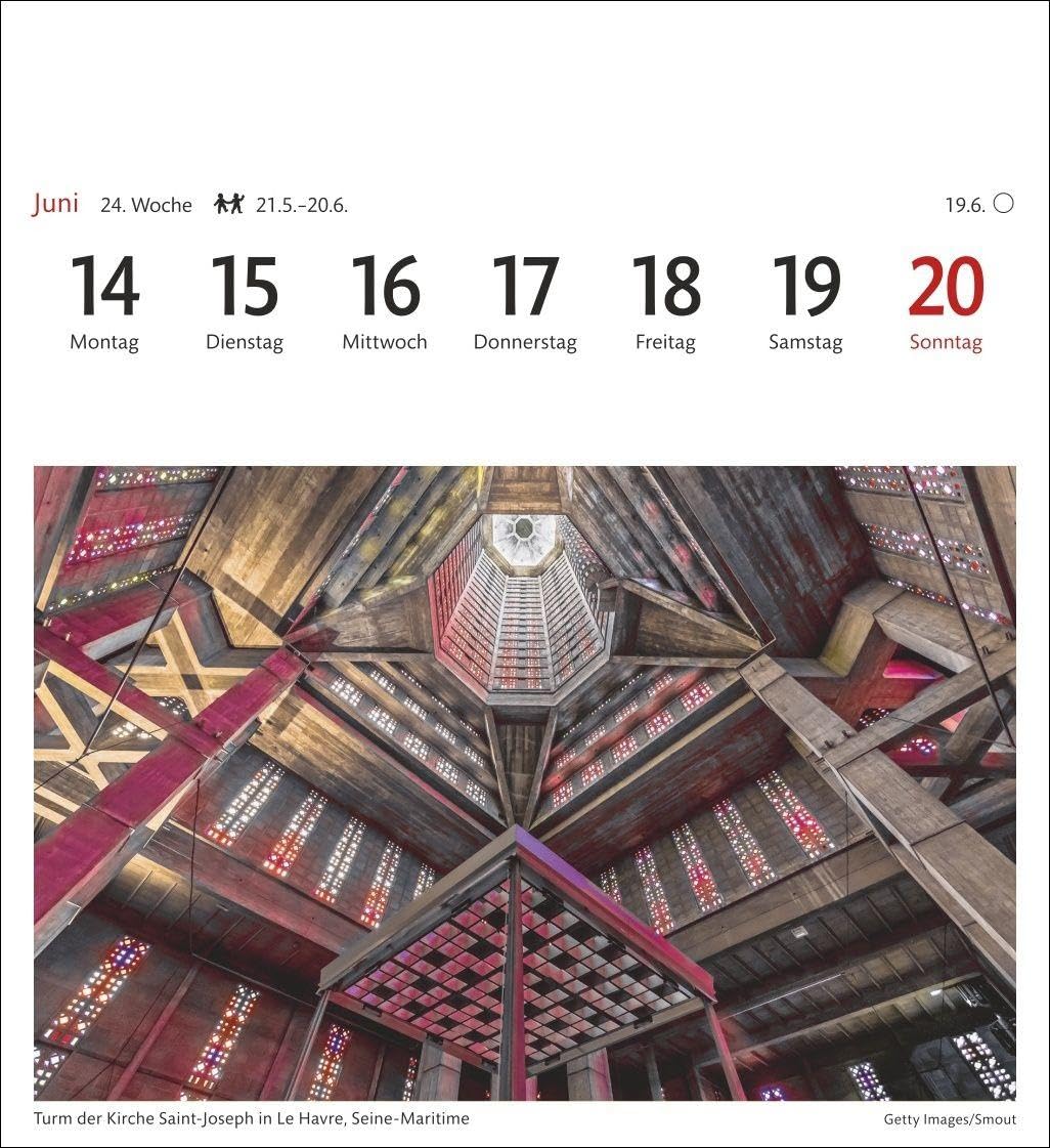 Bretagne & Normandie Sehnsuchtskalender 2027 - Wochenkalender mit 53 Postkarten: 53 Postkarten in einem Wochenkalender mit Urlaubsflair. ... Frankreich im Alltag. Auch zum Aufhängen