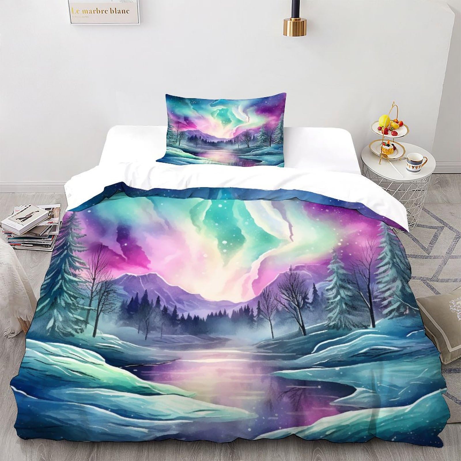 Housse de couette microfibre 135x200 pour transformer votre chambre en un cocon cosmique