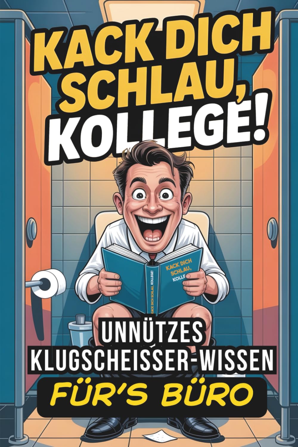 Kack dich schlau, Kollege! Unnützes Klugscheisser-Wissen fürs Büro: 501 kuriose Fakten im lustigen Klobuch - Das perfekte Geschenk für Kollegen & Mitarbeiter