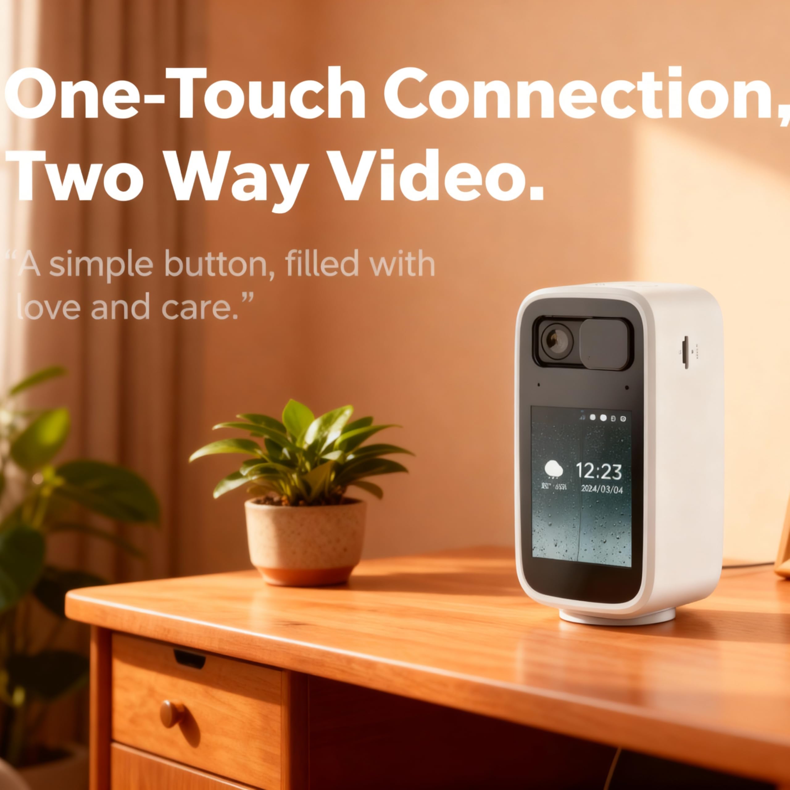 OBA -TY125 4 MP Smart Home Camera z wyświetlaczem 2,8", wykrywaniem AI, dwuzakresowym Wi-Fi, noktowizorem, rozmową wideo, panelem 355°, dwukierunkowym dźwiękiem, monitorowaniem dzieci aplikacji TUYA i