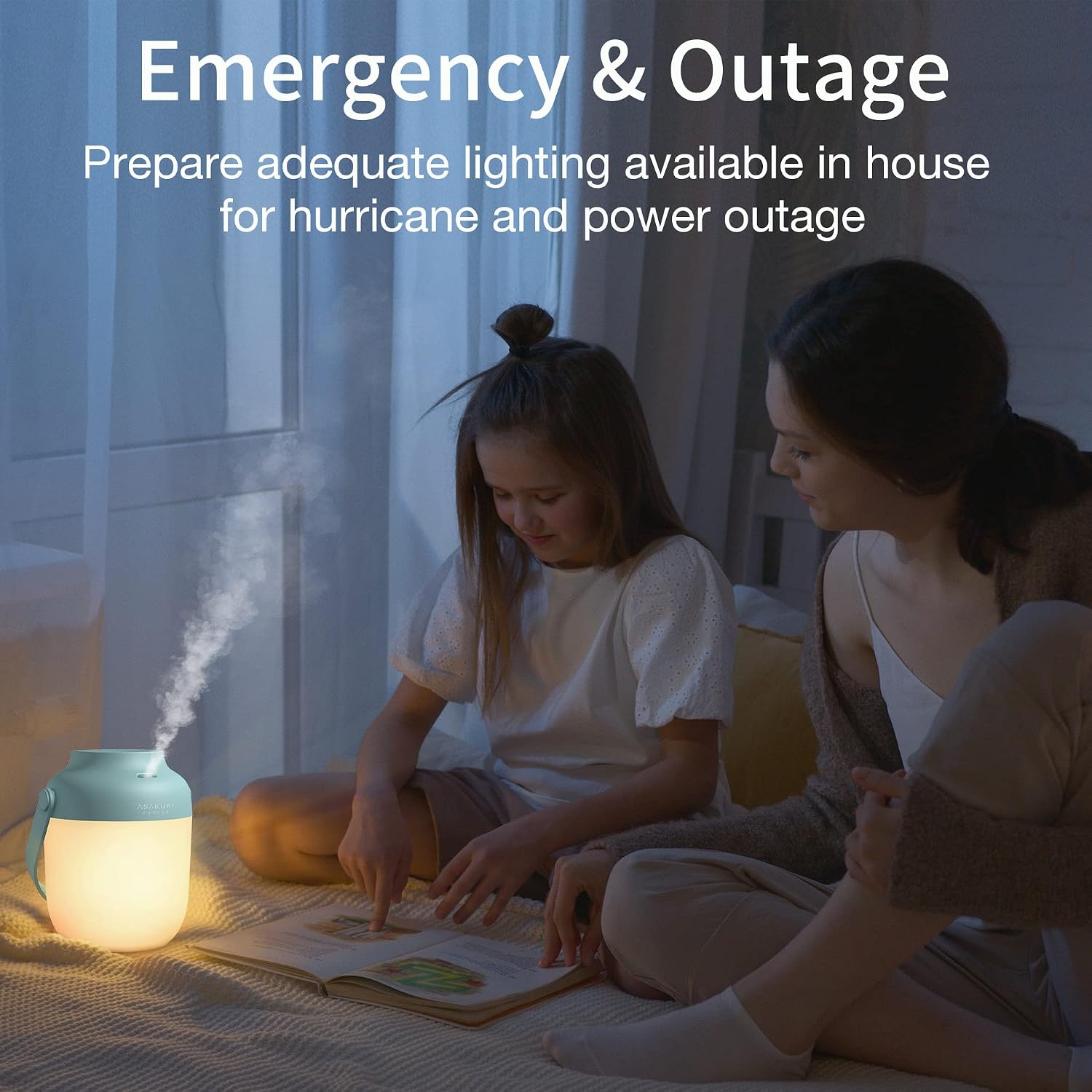 ASAKUKI Cordless Essential Oil Diffusers, Rechargeable Diffusers for Essential Oils, Wireless Aromatherapy Diffuser with Warm Light, Portable Ultrasonic Diffuser for Camping Travel Home