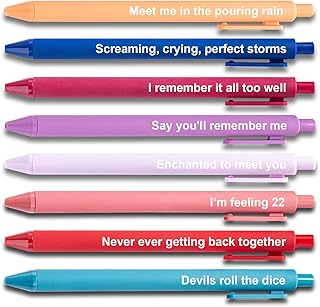 Taylor Gifts Merch, Cute Taylor Gel Pens, Office Supplies for Music Fans, Taylor Birthday