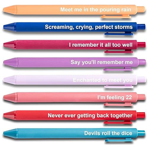 Taylor Gifts Merch, Cute Taylor Gel Pens, Office Supplies for