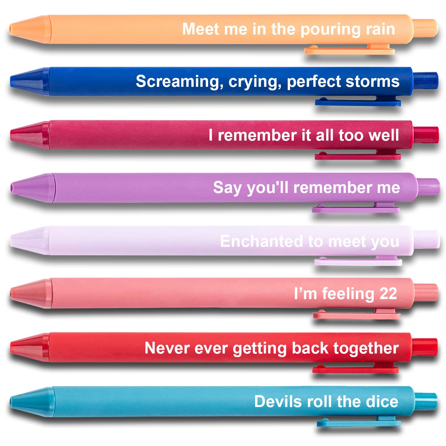 Taylor Gifts Merch, Cute Taylor Gel Pens, Office Supplies for Music Fans, Taylor Birthday Party Favors for Girls