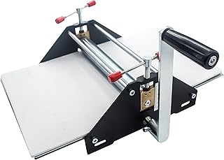 Doppy Printing Press for Printmaking, Printing Machine Size 11"L x 10"W x 6.8"H Metal Construction for Block Monotype Printing and Etching, Printmaking Supplies