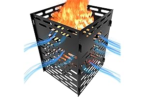 Trash Burning Barrels for Outside with Slotted Design for Efficient and Controlled Outdoor Waste Burning