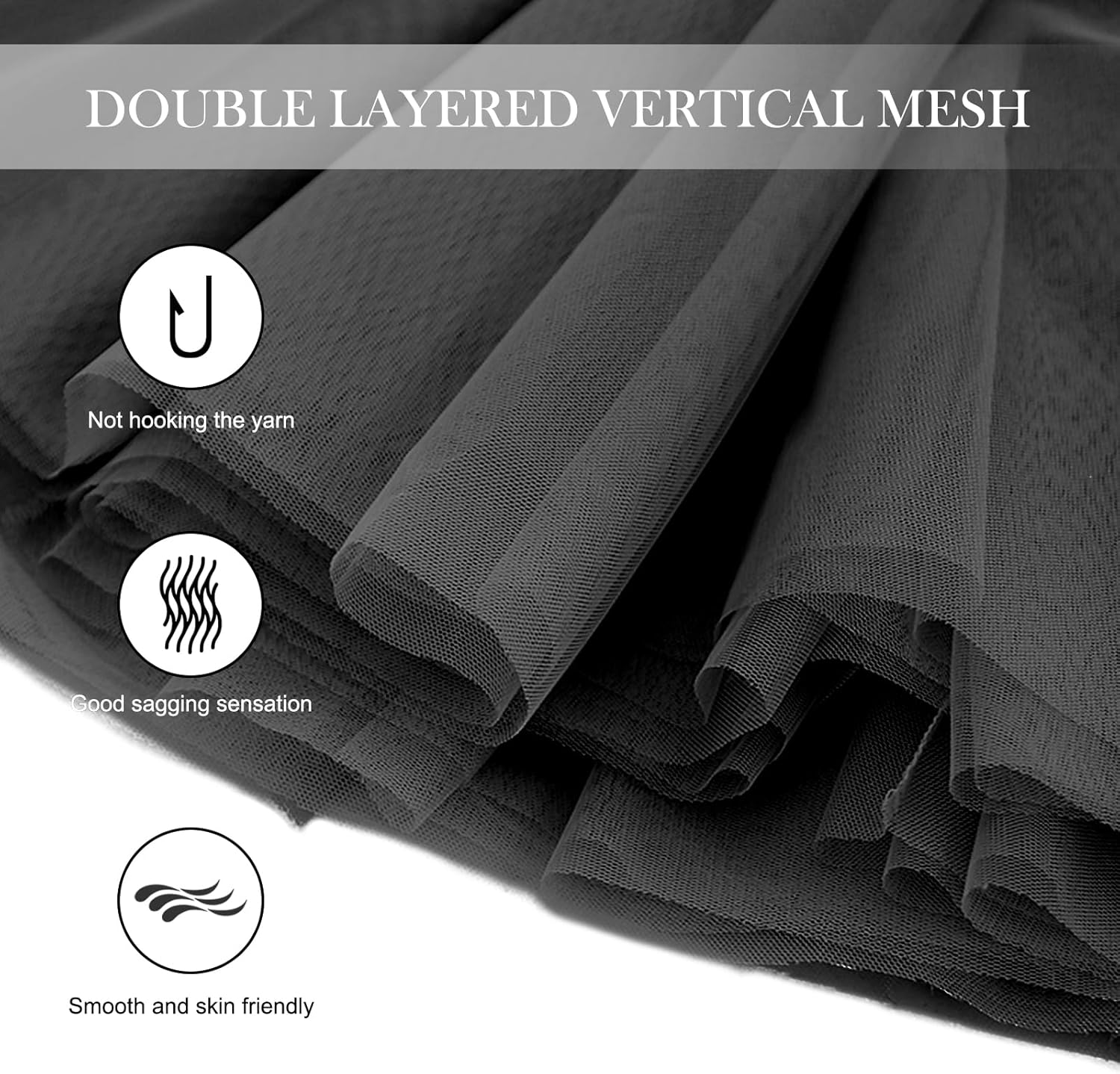 Women's Tulle Skirts A-Line Layered Mesh Midi Skirt High-Waisted Flowy Layered Tutu Skirts Bridesmaid Wedding Skirt - Image 6