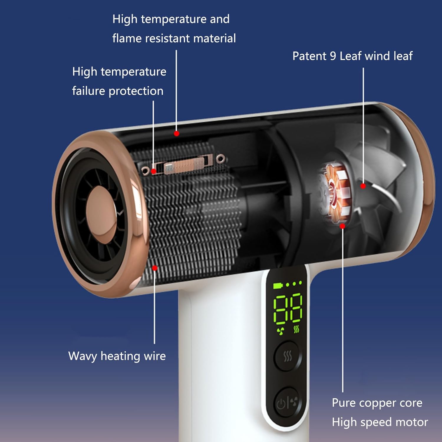 新品未使用未開封 PAUZ スタンドヘアドライヤー 新品未使用未開封 PAUZ