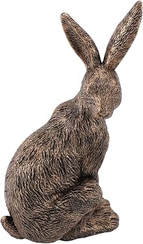 Antique Sitting Decor, Handcrafted Animal Figurine Ornament, Exquisite Antique Style for Home Living Room Study Desktop Decoration